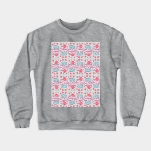 cupcake pattern Crewneck Sweatshirt